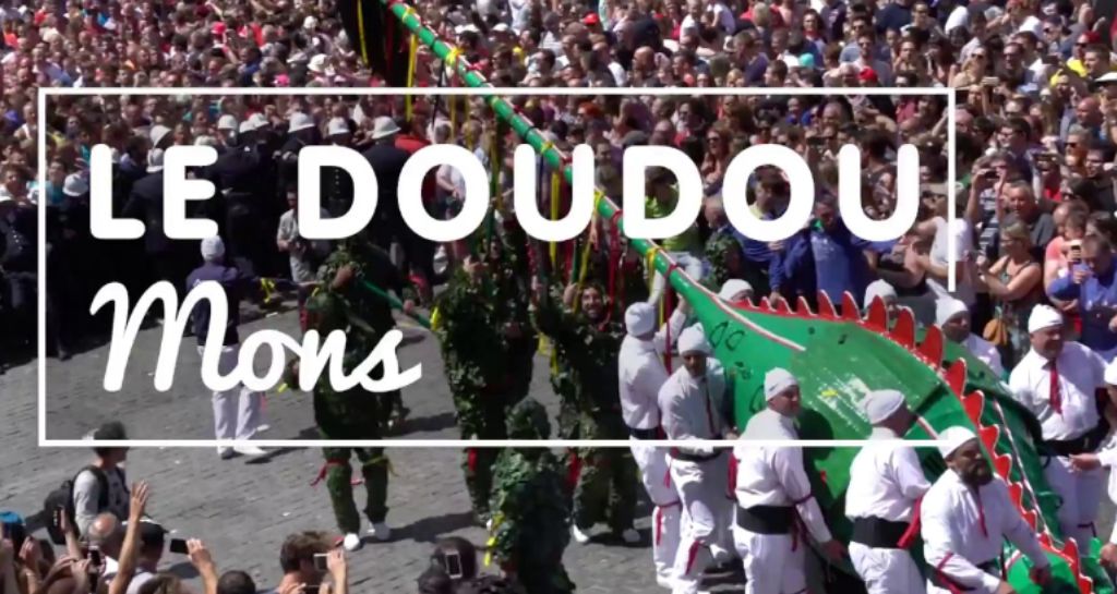 Doudou de Mons: la Procession du Car d'Or (direct)