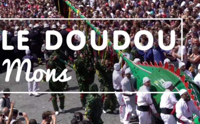 Doudou de Mons: la Procession du Car d'Or (direct)